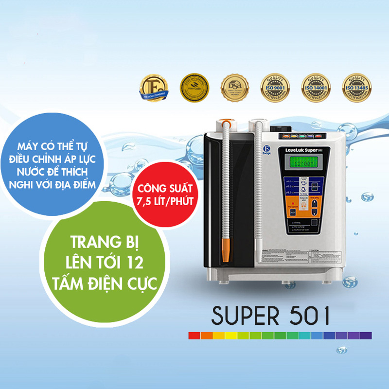 Máy lọc nước Kangen Leveluk Super 501